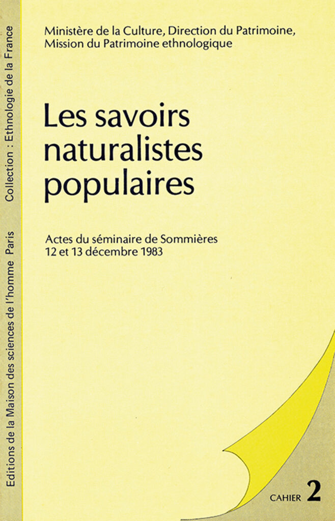 Les Savoirs naturalistes populaires