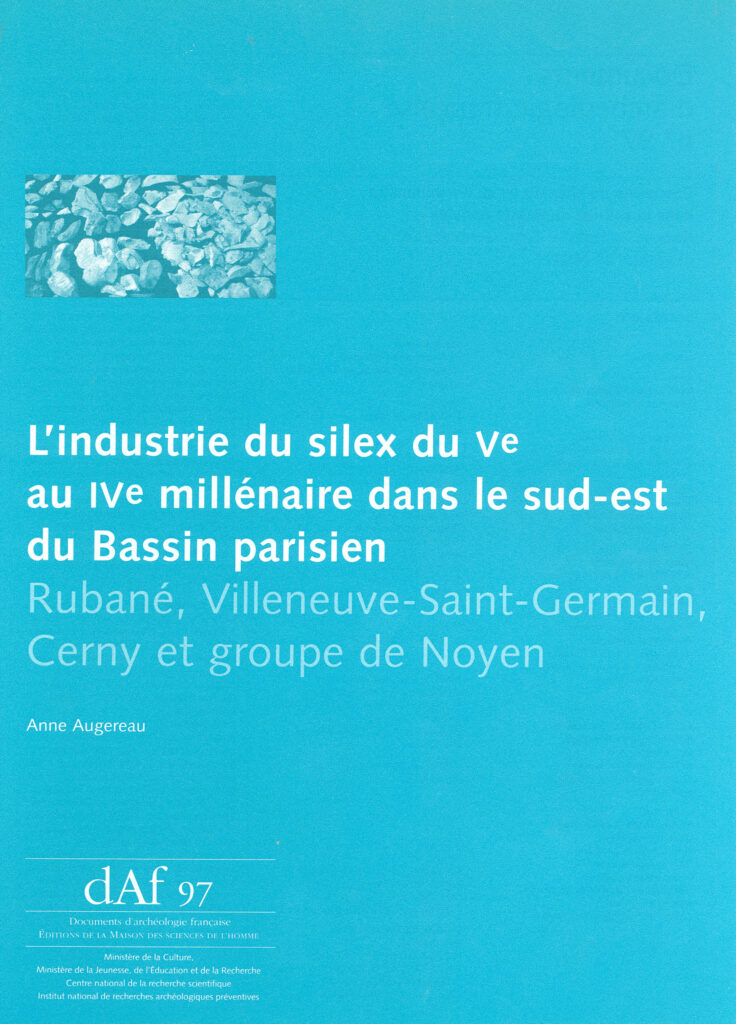 L' Industrie du silex du 5e au 4e millénaire dans le sud-est du Bassin parisien