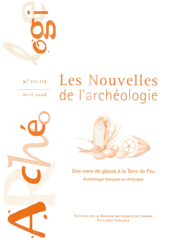 Nouvelles de l'archéologie (les), n°111/112, avril 2008