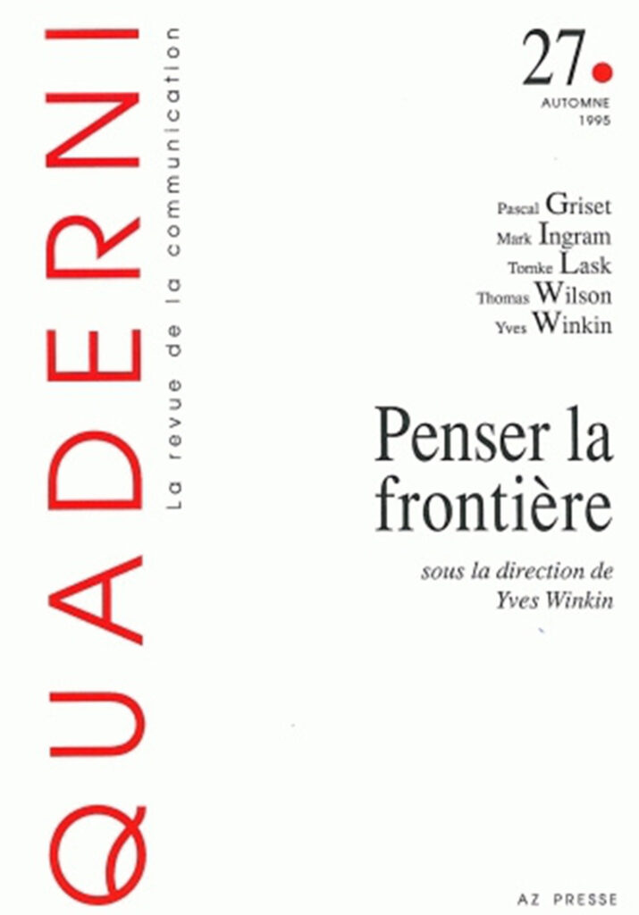 Quaderni, n° 27/automne 1995