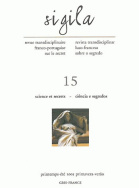 Sigila, n° 15/printemps-été 2005